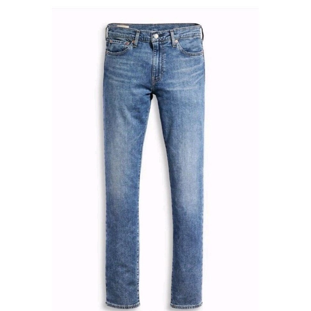 Men's Levi's 511 Slim Stretch 31x32 Blue Washed Denim Jeans 173